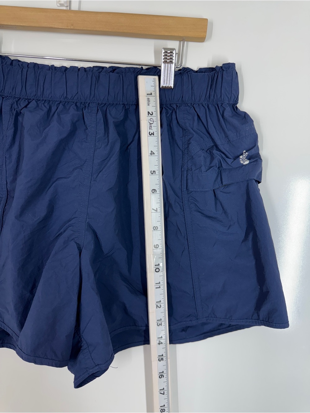 FP Movement Free People In The Wild Hiking Utility Womens Shorts Navy L Outdoor - Picture 8 of 10